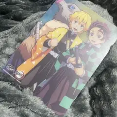 【非売品】鬼滅の刃 くら寿司 下敷き A4 炭治郎 善逸 伊之助 美品