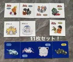 ポケモンパン　デコキャラシール　ハロウィン　ポケピース　ポケモンスリープ