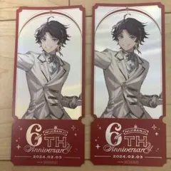 にじさんじ　6周年　特典　チケット風カード　三枝明那