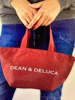 DEAN & DELUCAチャリティートートバッグレッドビーンズ Sサイズ