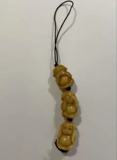 御影石 置物［見ざる 言わざる 聞かざる］三猿 石彫刻 - メルカリ