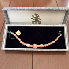 新品　未使用　ピンク本珊瑚 羽織紐 羽織留 羽織ひも