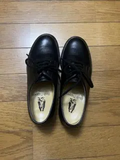 本革Hush Puppies Otsuka レザーシューズ ブラックのサムネイル