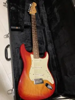 Fender Mex Stratocaster レースセンサー フィエスタレッド - メルカリ