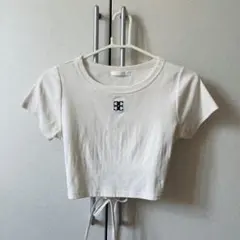 Chico ウエストリボンロゴ刺繍チビTのサムネイル
