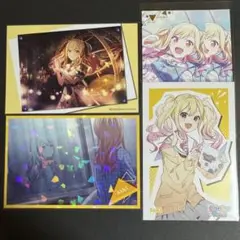 プロセカ ポストカード 特典 箔押しイラストカード 天馬咲希 神高文化祭