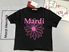新品未使用　Mardi Mercredi Tシャツ ブラック ピンクのサムネイル