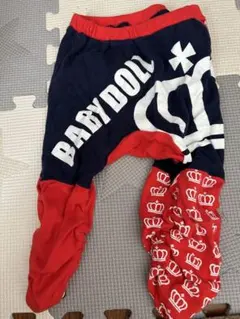 BABYDOLL クラウン柄パンツ サイズ80