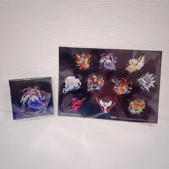 ポケモンレジェンズZA アクリルコースター&ステッカー メガサーナイト