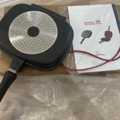 新品未使用　 フレーバーストーン FUTAGOPan 双子パン　　両面フライパンのサムネイル