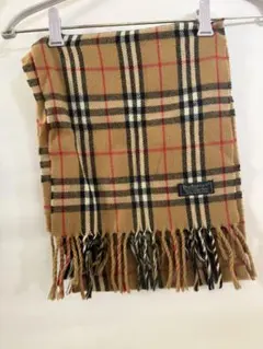 [H2]Burberry's チェック柄マフラー