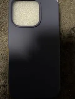 NIMASO ケース iPhone15Pro用 シリコンケース　ネイビー