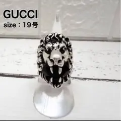 GUCCI ライオンヘッド リング 19号 - メルカリ