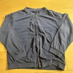 UNIQLO ネイビーコットンカーディガン 130cm
