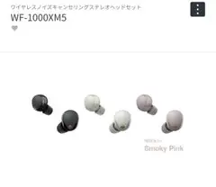 SONY ワイヤレスイヤホン WF-1000XM5 ブラック