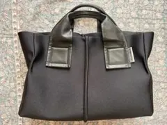 kawa-kawa トートバッグ 黒 Mサイズのサムネイル