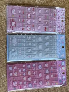 k*♡様 キティサンリオ90sタイルシール3枚セット