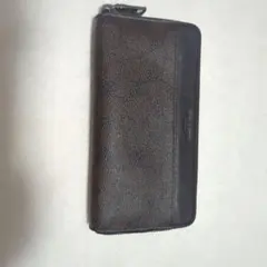 COACH 長財布 シグネチャー ブラウン