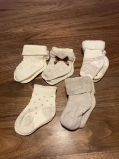 新生児用 ベビー靴下 5足セット