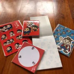 メモ帳2冊&三太郎シール、ふせん、プチメモ帳のセット
