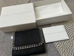 STELLA McCARTNEY ブラック三つ折り財布　美品