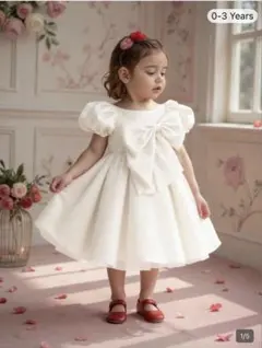1歳児女児用　ドレス　プリンセス　誕生日