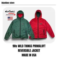 USA製 90s WILD THINGS プリマロフト リバーシブル ジャケットのサムネイル
