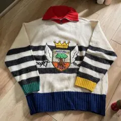 カステルバジャック　レディース　モヘア混ニットセーター　サイズ　2