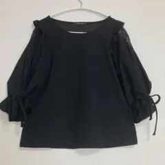 INGNI.黒、袖レース、Ｍ