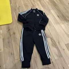 adidas ジャージ　90センチ　ブラックのサムネイル