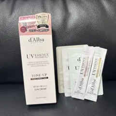 【新品】ダルバ トーンアップサンクリーム ピンク50ml 下地サンプル付き