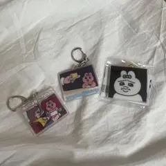 おぱんちゅうさぎ アクリルキーホルダー 3点セット