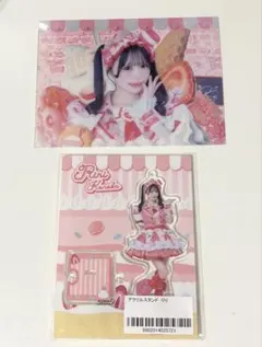 iLiFE!】【心花りり】アクリルスタンド／缶バッジセット - メルカリ
