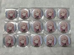 プロセカ グリッター 缶バッジ 巡音ルカ