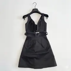 美品 【Darich】黒ミニワンピース