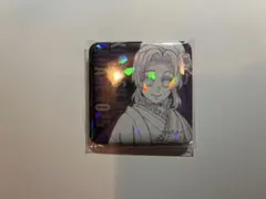 鬼滅の刃 鬼滅の奏宴 原画グリッター缶バッジ 胡蝶しのぶ　アップ