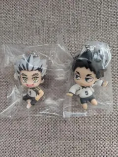 ハイキューでふぉフィグ梟谷学園木兎光太郎、赤葦京治セット