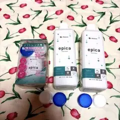 Menicon epica アクアモア 洗浄保存液 310ml 2本 70mlのサムネイル