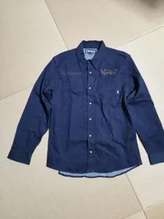 未使用　Norton 長袖シャツ デニムシャツ 刺繍ロゴのサムネイル
