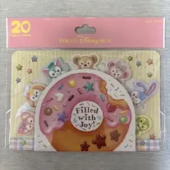 【本文必読】フィルドウィズジョイ　ふせん メモ付き　ダッフィー＆フレンズ