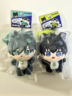 ブルーロック ぬいぴ〜す+はらぺこにゃんこ 糸師凛 潔世一 ブルロ