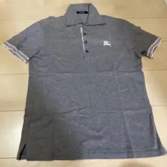 BURBERRY BLACK LABEL ポロシャツ グレー　サイズ2