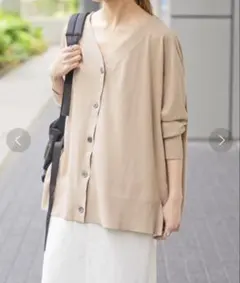 ◆美品◆1.5万◆スピックアンドスパン◆2wayオーバーサイズカーディガン◆F