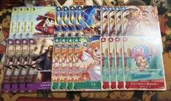 ワンピース マクドナルド プロモ 各4枚 合計 24枚