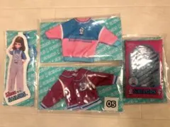 リカちゃん一番くじ4点セット ＊キーホルダー ＊クリアポーチ ※服２点