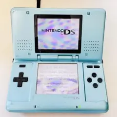 訳あり特価【動作確認済】 初代DS 本体 水色 ピクトチャット 任天堂　ブルー