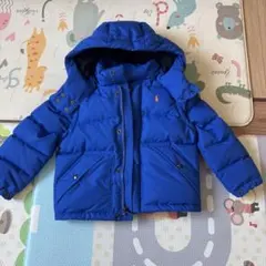 POLO Ralph Lauren フード付きダウンジャケット 110cm 青