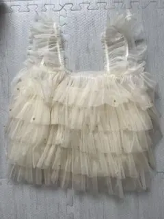 チュール被布 ドレス