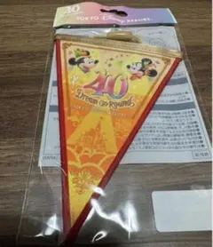 [未開封] 東京ディズニーランド　40周年　ガーランド⑥