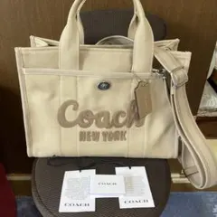 COACH バック カーゴトートバッグ 2way ３４